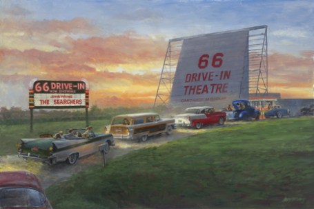 66 Drive-In Notecards by Andy Thomas