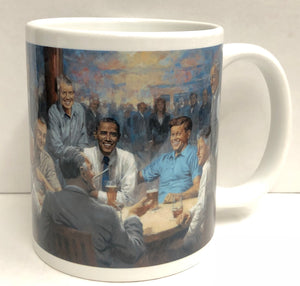 The Democratic Club Mug featuring Barack Obama by Andy Thomas