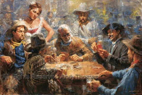 Draw Poker Notecards by Andy Thomas