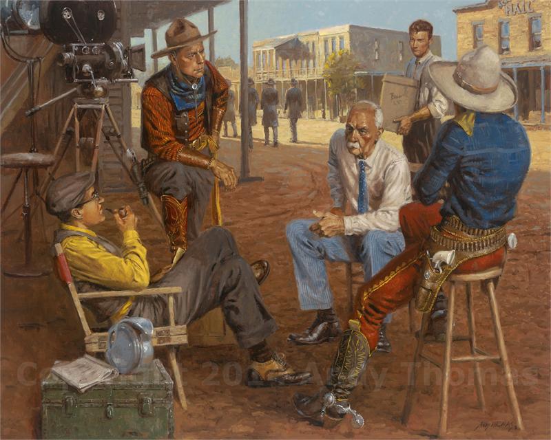 Wyatt Earp in Hollywood by Andy Thomas