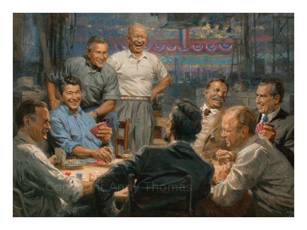 Grand Ol’ Gang Notecards by Andy Thomas