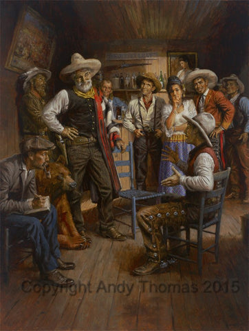 Judge Roy Bean and His Court by Andy Thomas