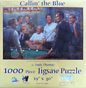 Callin' The Blue 1000 Piece Jigsaw Puzzle by Andy Thomas